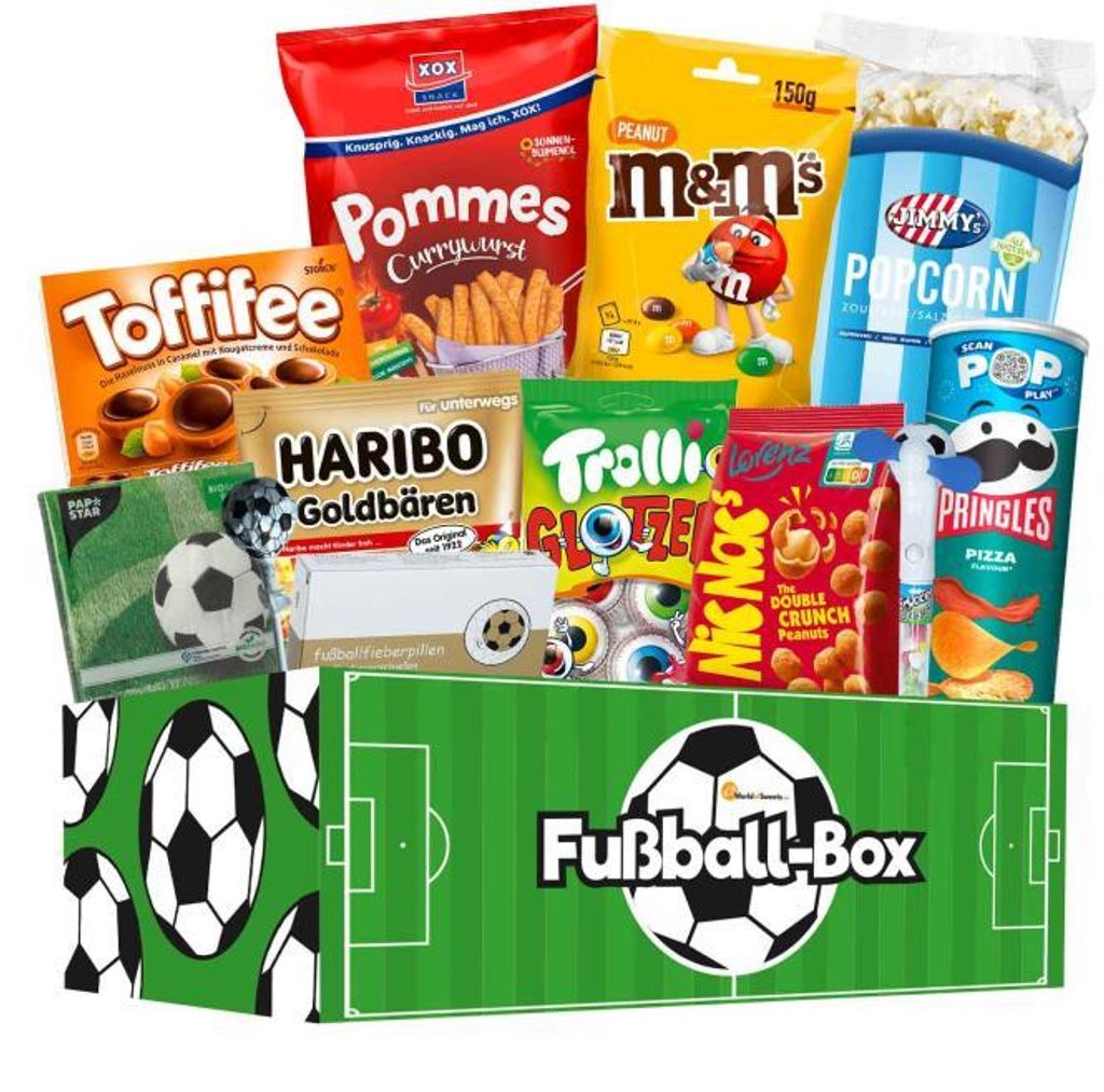 World of Sweets Fußball-Box Produktbild 