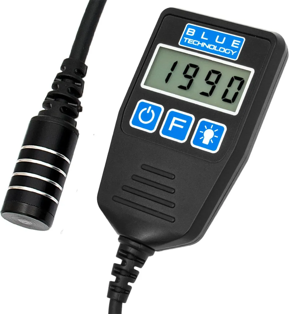 Spessimetro per verniciatura MGR-13-S-FE con sonda piatta per superfici in acciaio