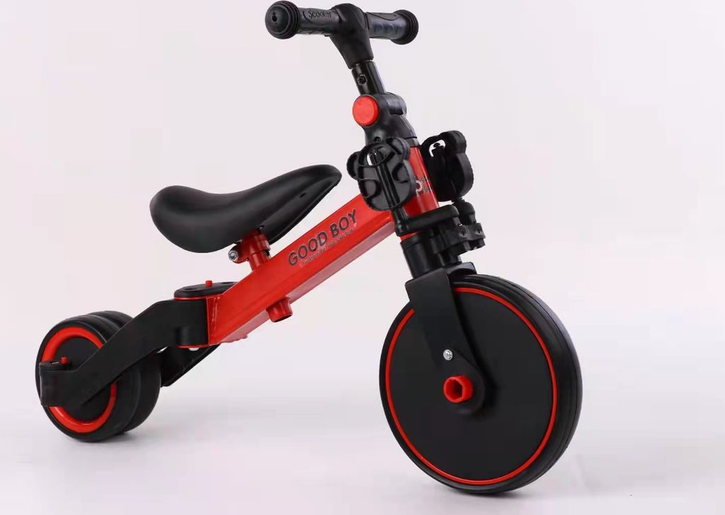Trike Fix Mini běžecká tříkolka 3v1 s pedály červená Obrázek produktu 4
