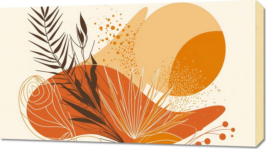 Bild 90x50cm Mediterrane Landschaft