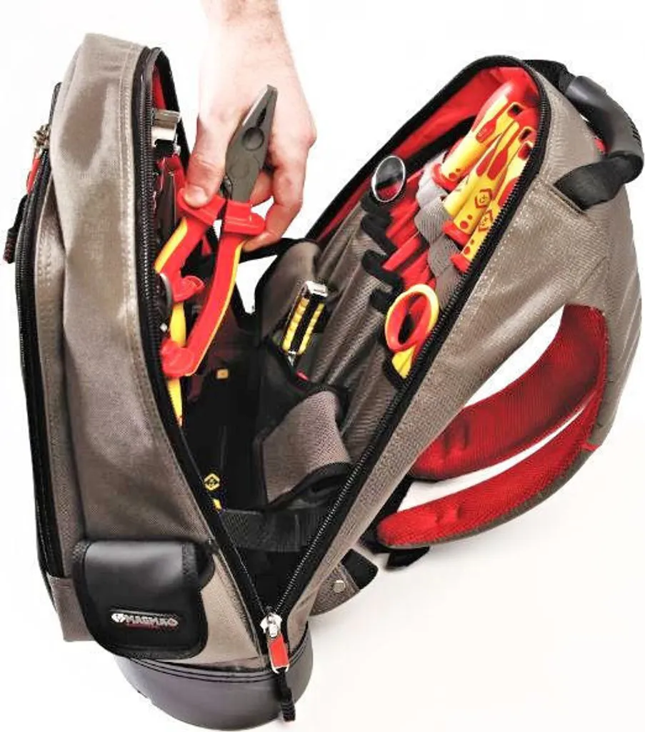 Sac à Outils en Polymère MA2635 C.K Tools avec Multiples Rangements
