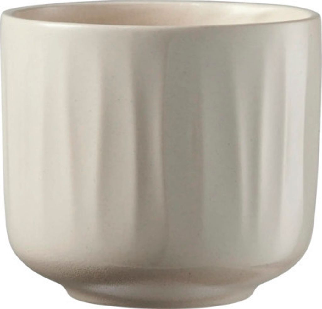 Blumentopf Soendgen Bagua Keramik Ø 13 cm H 12 cm creme