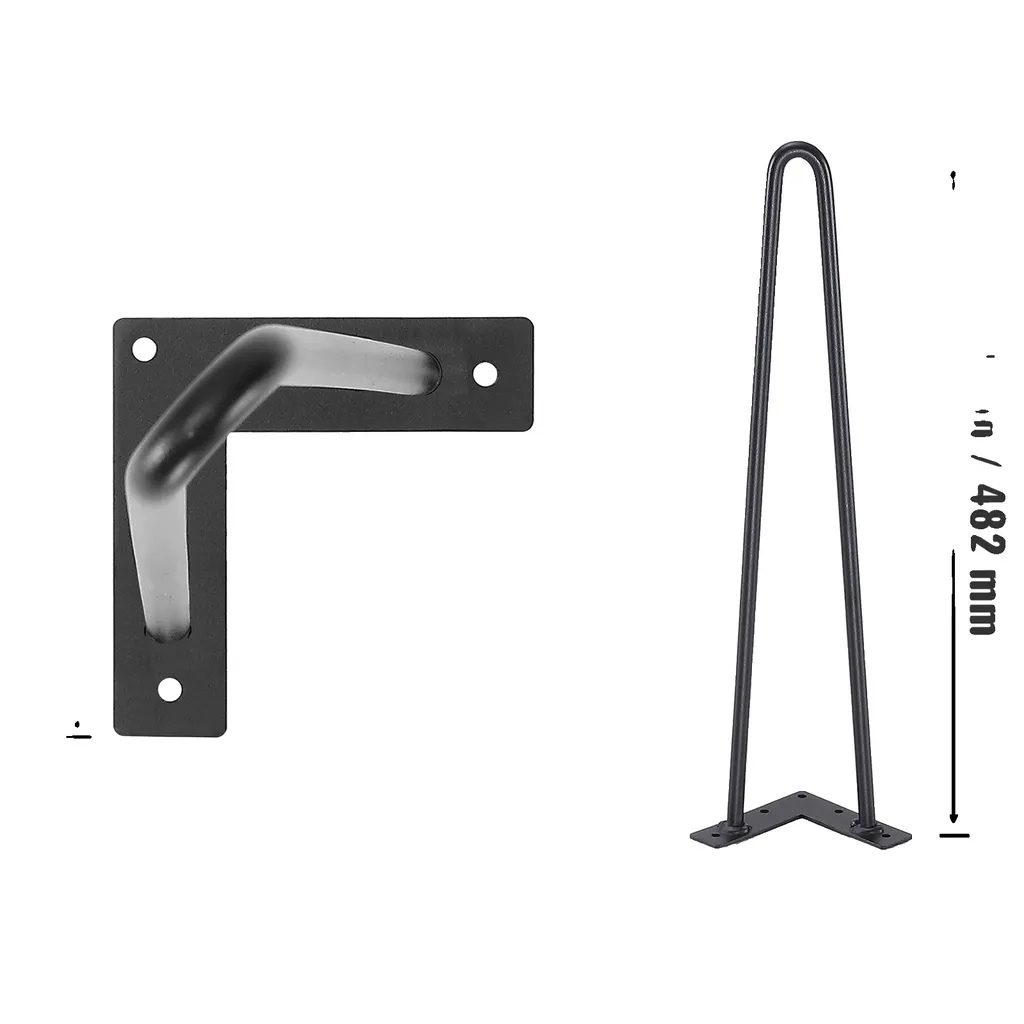 Pieds de meuble réglables 19 cm pour corriger les sols inégaux lot