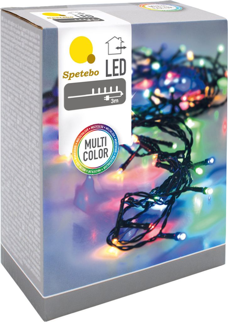 3.12 vianočných rozprávkových svetielok 40 LED - farebné Obrázok produktu 