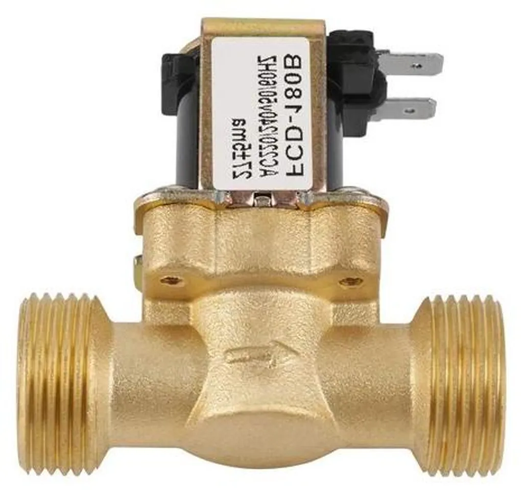 Électrovanne d'arrivée d'eau G3/4 FCD-180B pour lave-linge et arrosage