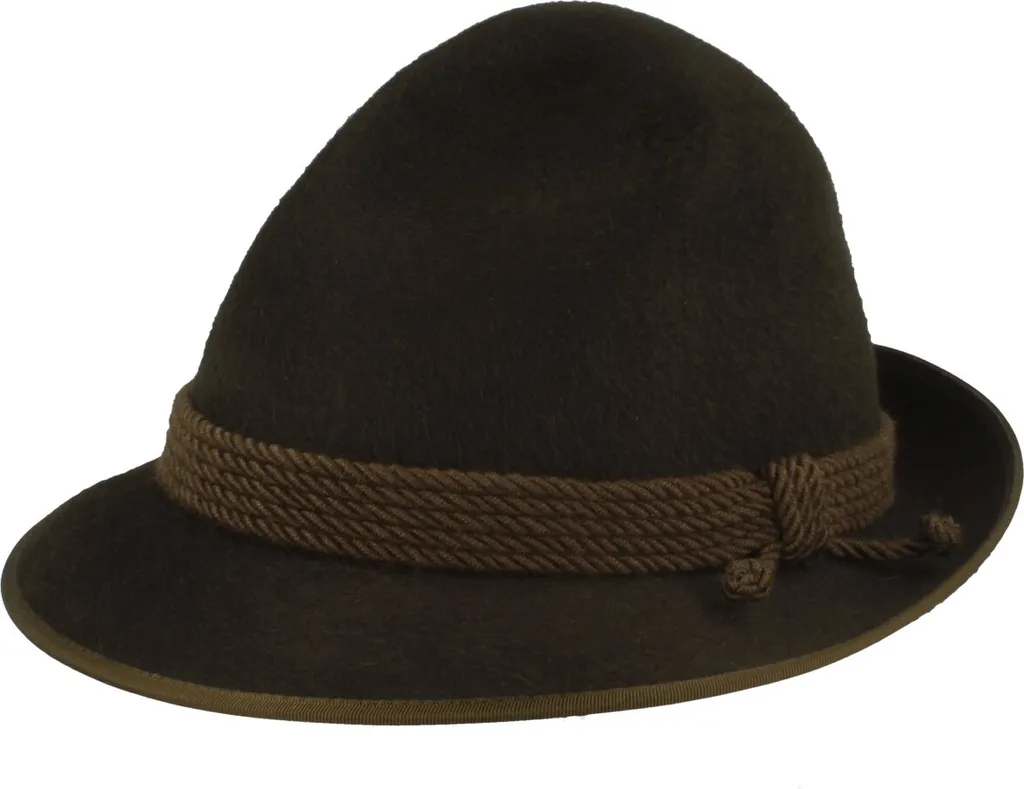 Cappello Zapf Golling Alto Pelo Ruvido | Tradizione Tirolese Autentica