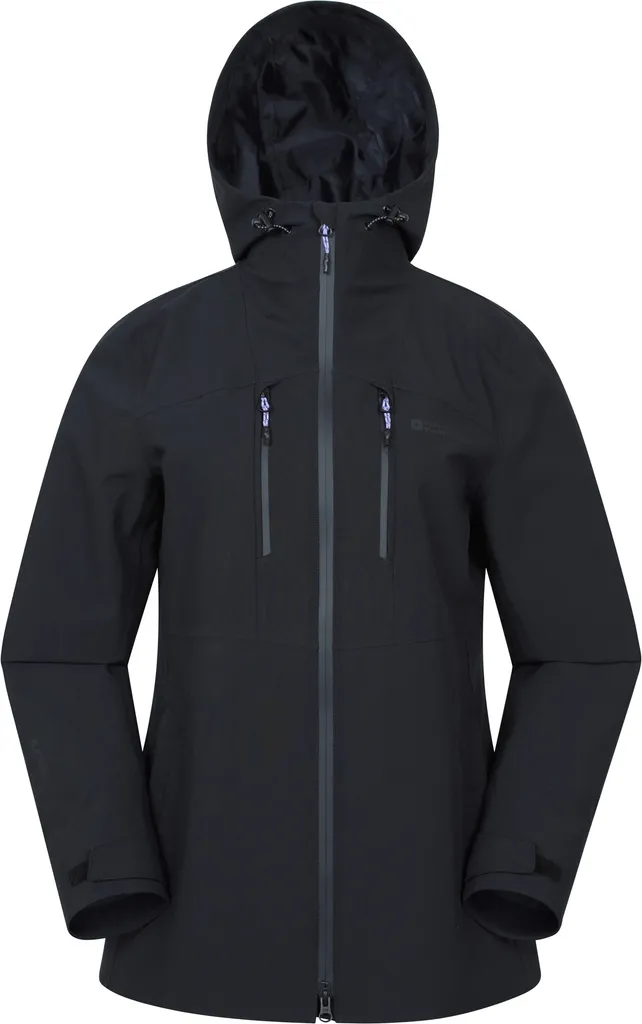 Veste de pluie légère et étanche Breeze pour femme MW4007 en Noir 46
