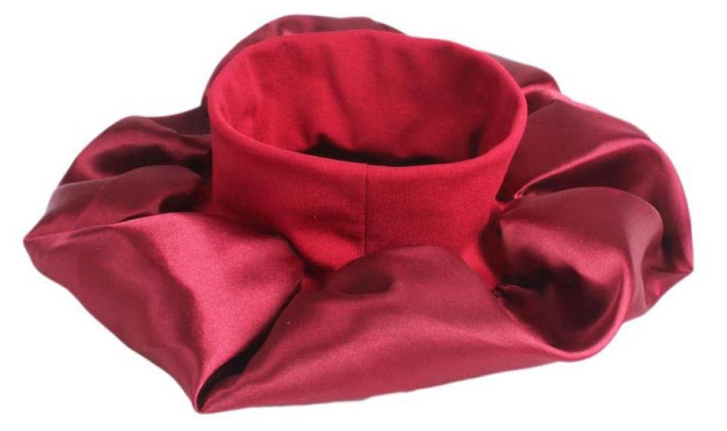 2er-Pack Seidenhauben zum Schlafen, Seidenschlafhaube, Satin-Hauben