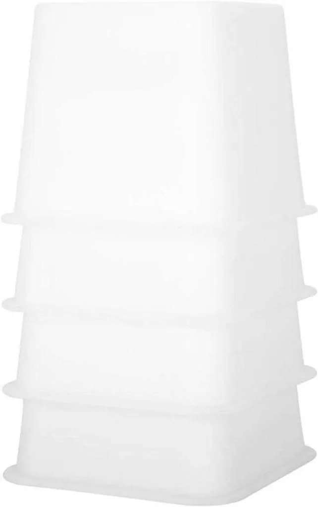 Kit de rehausseur de lit à bord large pour meuble et chaise lot de 4