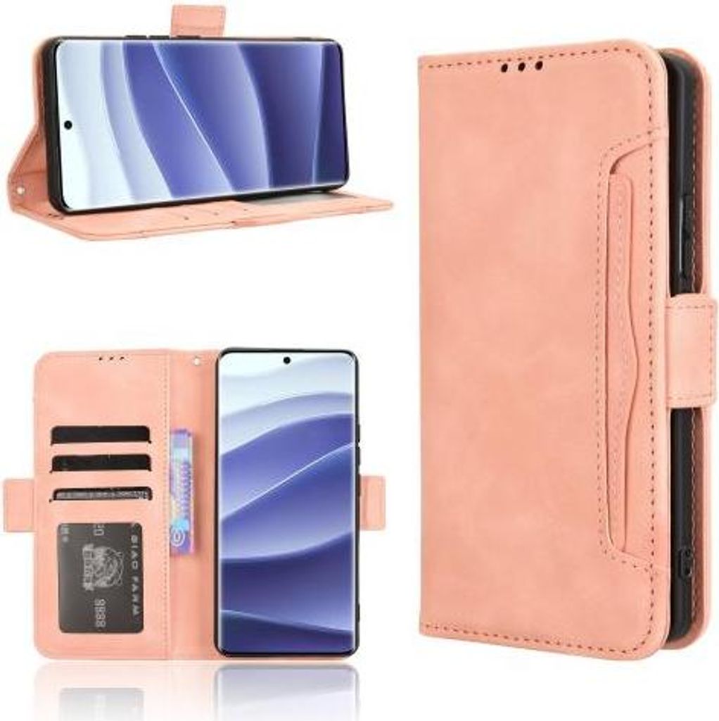 Pungkortholder til Xiaomi Redmi Note 14 Pro 5G / POCO X7 5G Pink