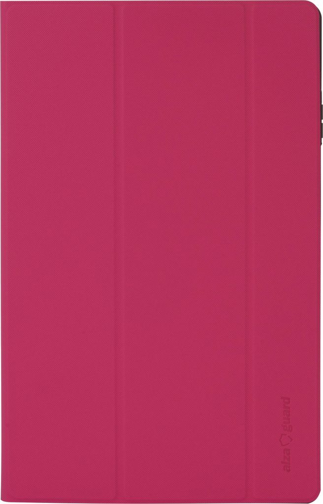 AlzaGuard Flip-Schutzhülle für Samsung Galaxy Tab S10 Ultra Himbeerrot