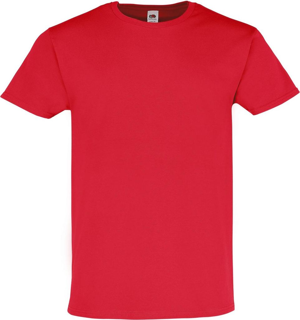Fruit of the Loom ICONIC 195 RINGSPUN PREMIUM T Farbe: rot Produktbild 