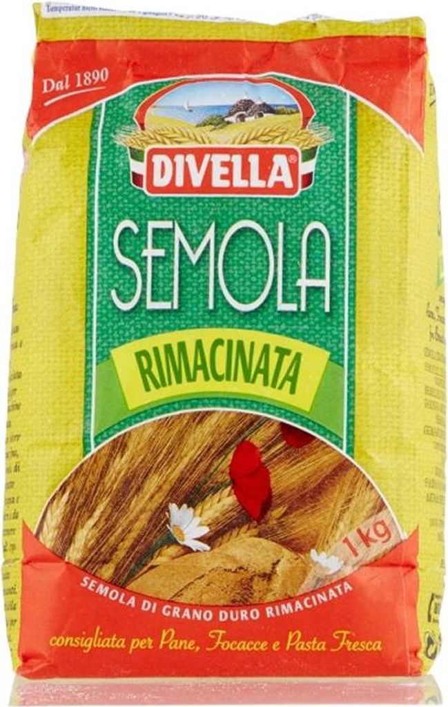 Divella Semola, Semolinová mouka, 1 kg, Store away from Obrázek produktu 