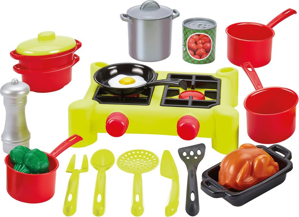 Ecoiffier Campingkocher mit Zubehör Produktbild 