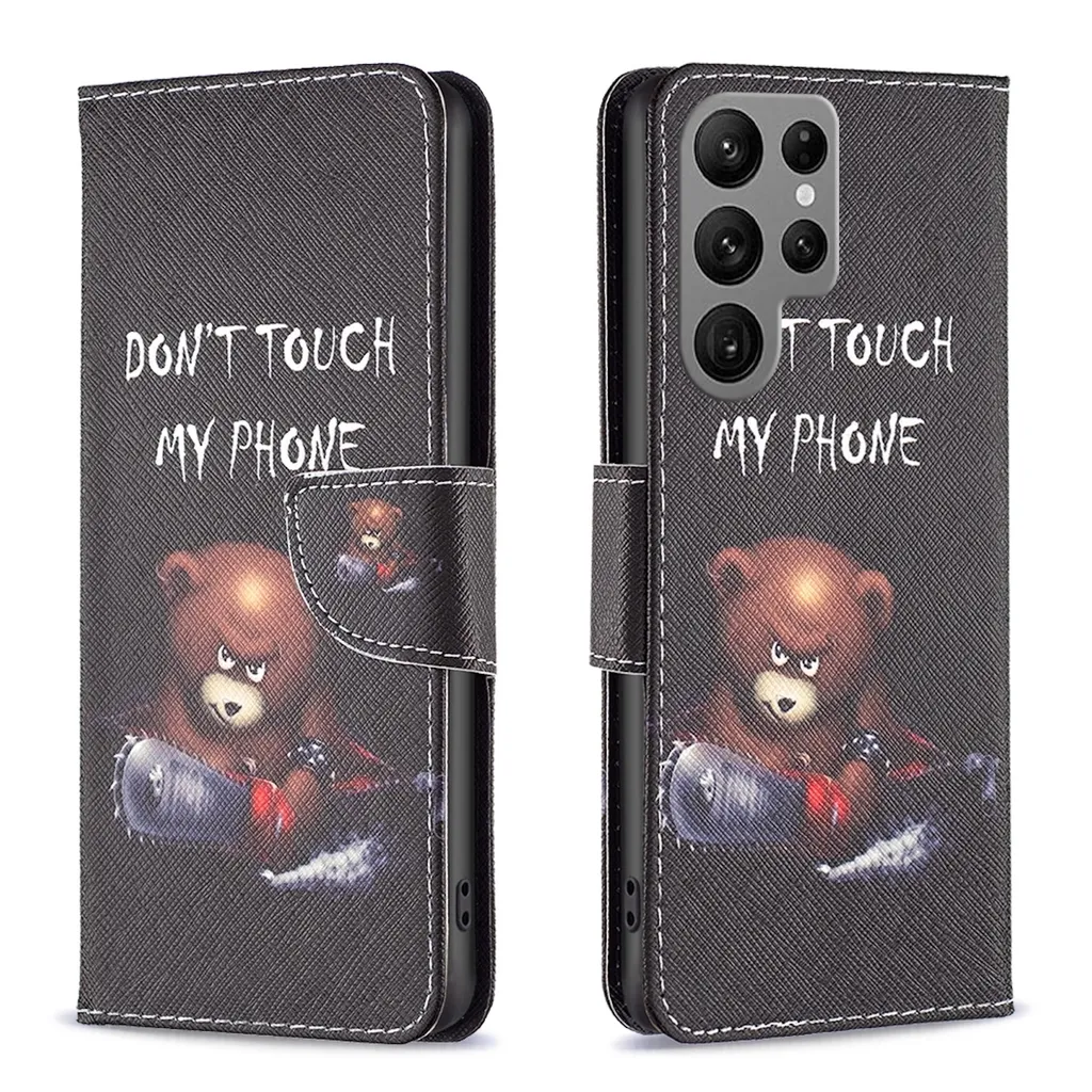 Cover Portafoglio Samsung S25 Ultra Similpelle Sottile - Protezione Totale