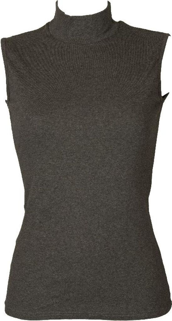 Damen ärmelloser Rollkragen RAGNO Stehkragen ärmellos Öko-Baumwolle warm und weich Artikel D274AX ECO SM HIGH NECK, 3 - TERZA, Cotone 100%