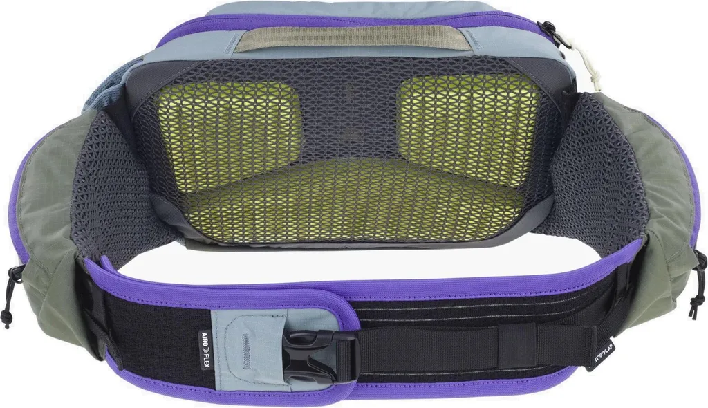 Evoc Hip Pack Pro 3 + Bladder Sac Banane de Vélo 1.5L Vert Mixte