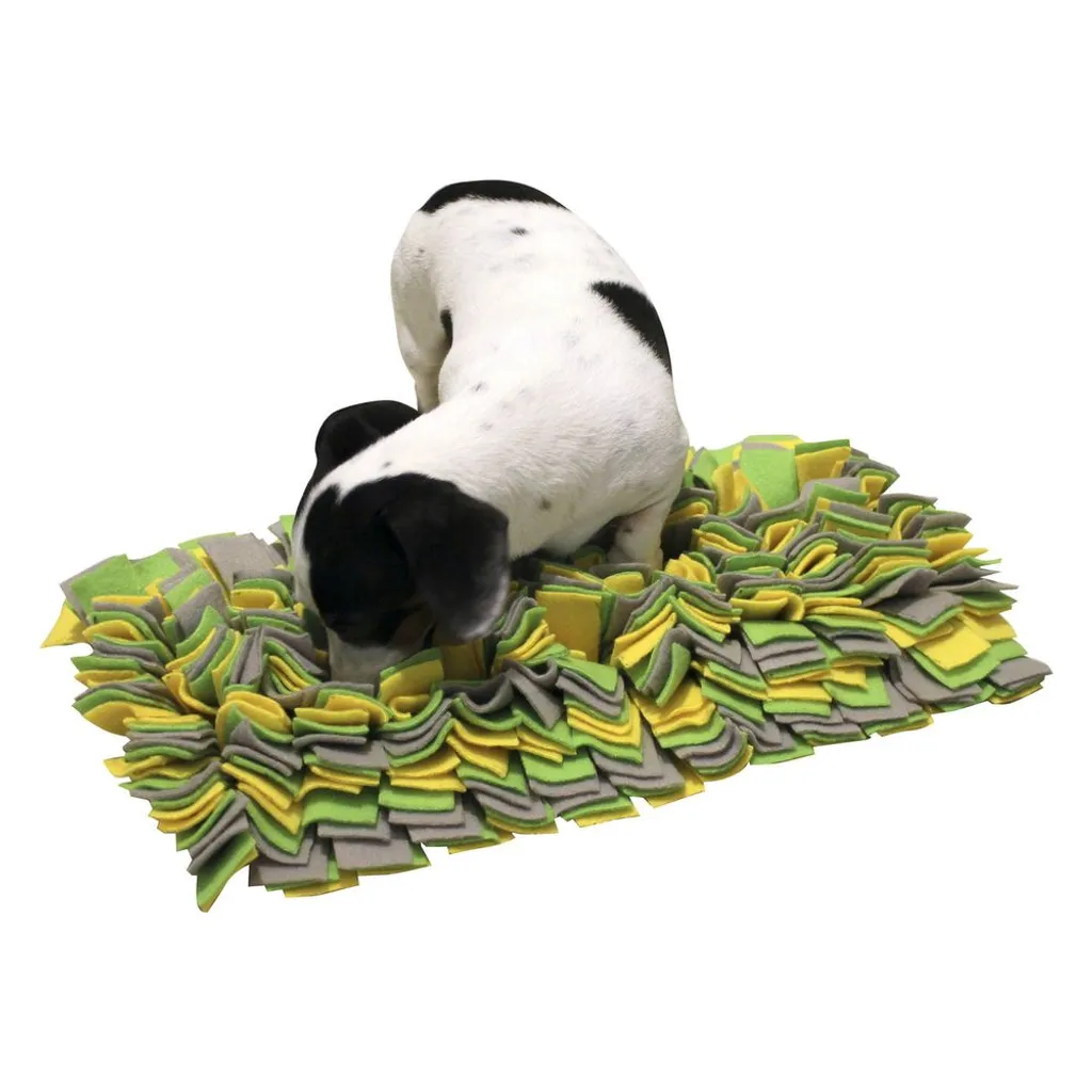 Kerbl Tapis de reniflage pour chiens 70x50 cm - Tapis de fouille robuste