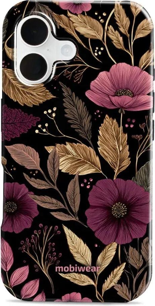 Handyhülle für iPhone 16, Mobiwear Elite Pro, Glamour-Herbst