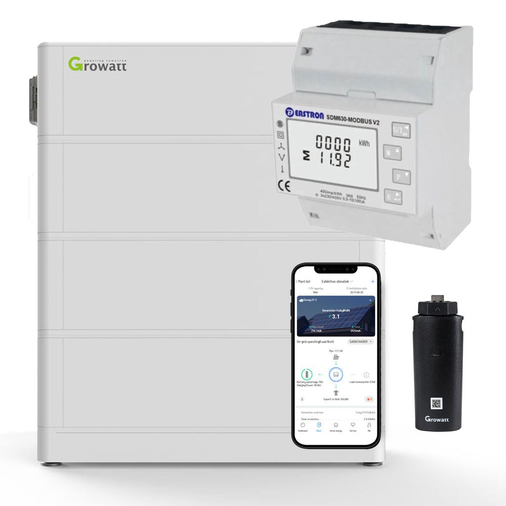 Growatt ARK 7.6XH Batteriespeicher - Komplettsystem