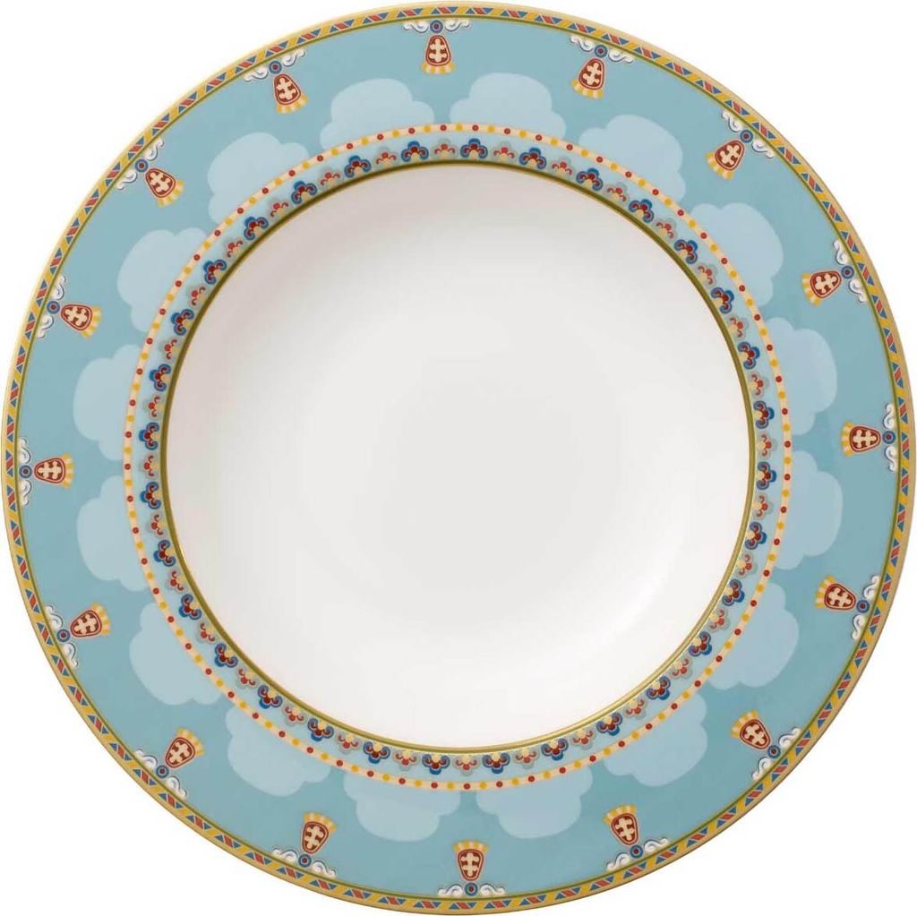 Villeroy & Boch Samarkand Aquamarin Suppenteller 24cm Produktbild 