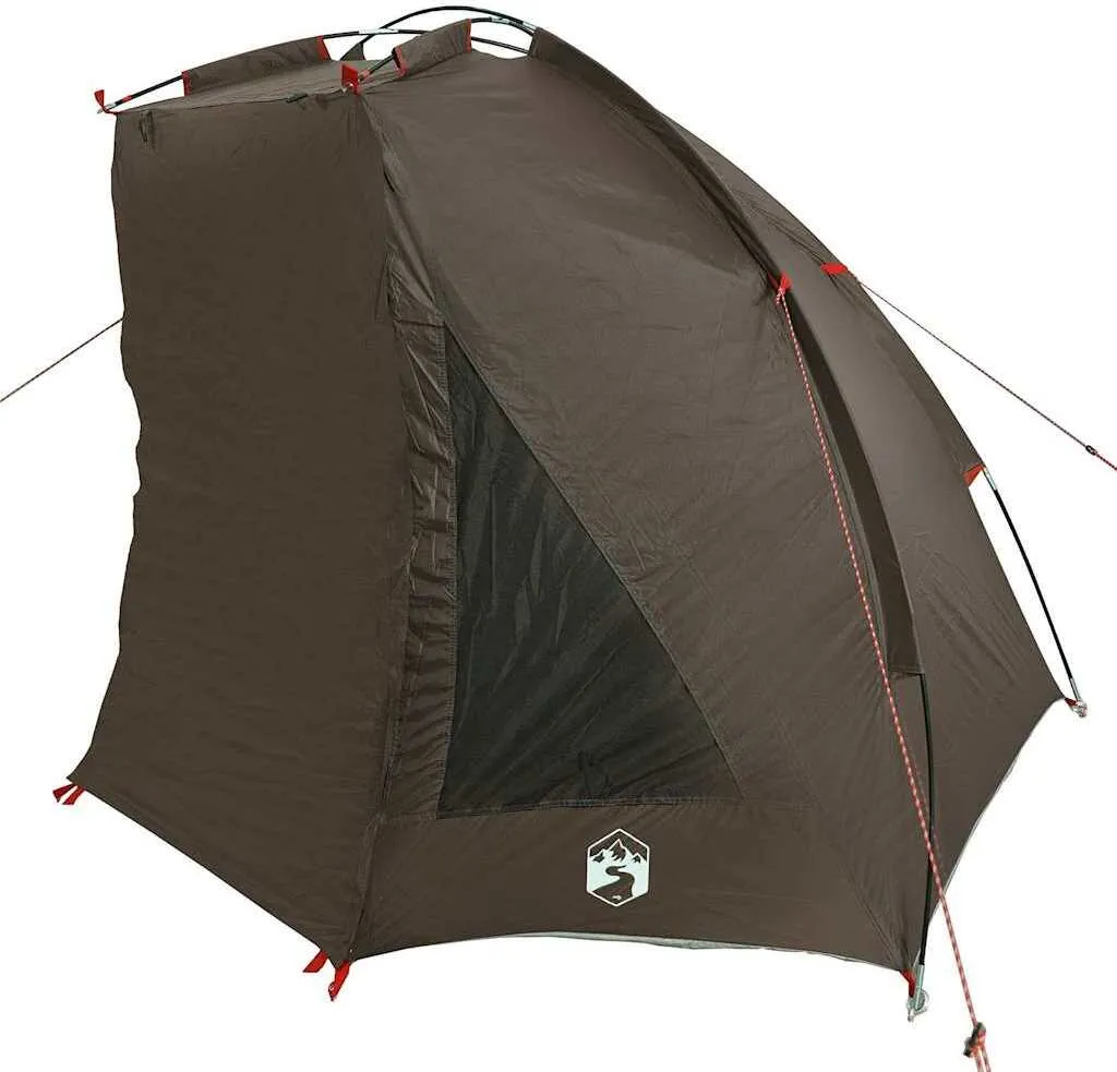 Tente de pêche vidaXL brune imperméable - Fini l'humidité sous l'abri