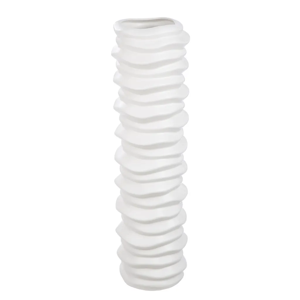 Vase haut stable anti-basculement pour grandes branches de sol