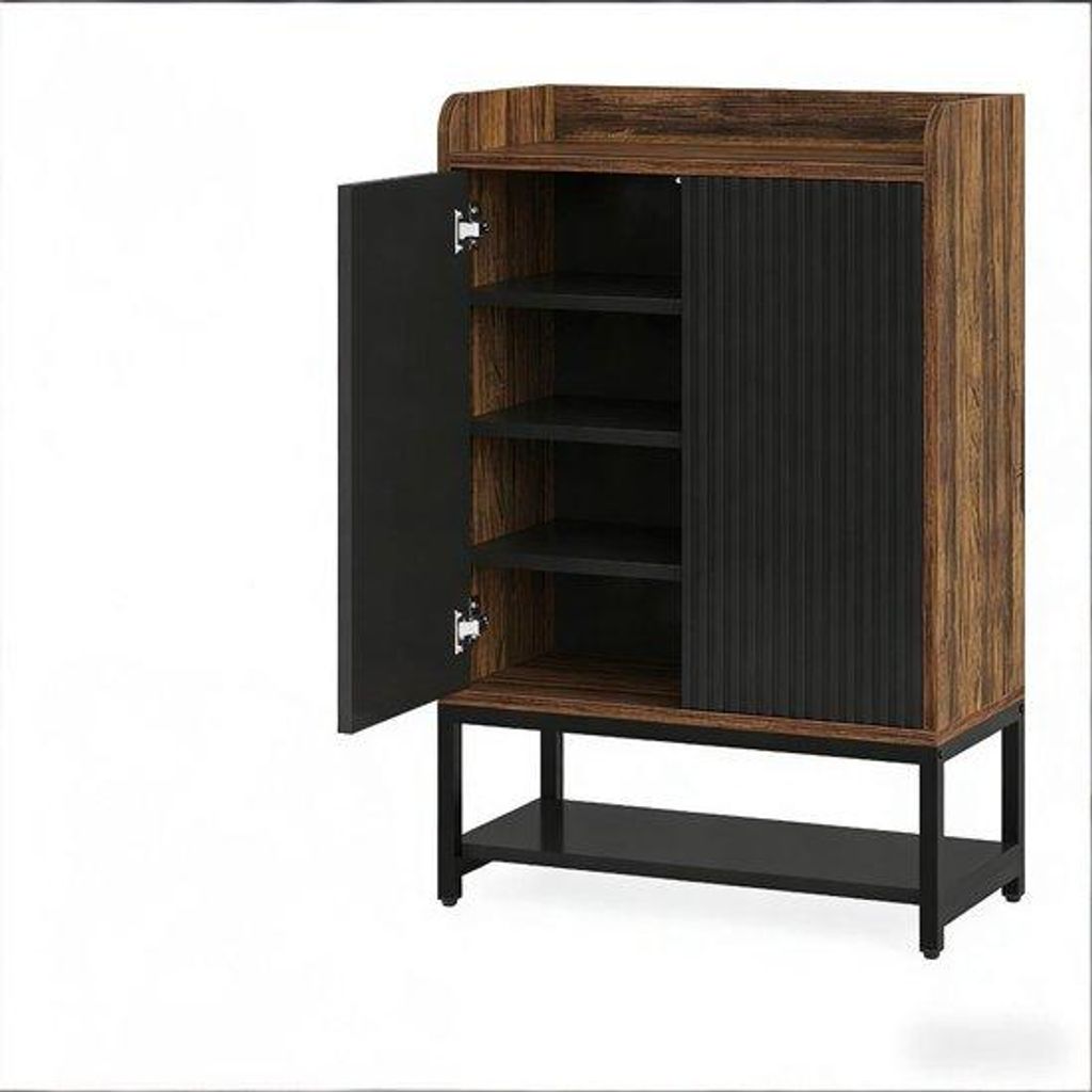 Vrijstaande Holzgarderobe 3 Türen