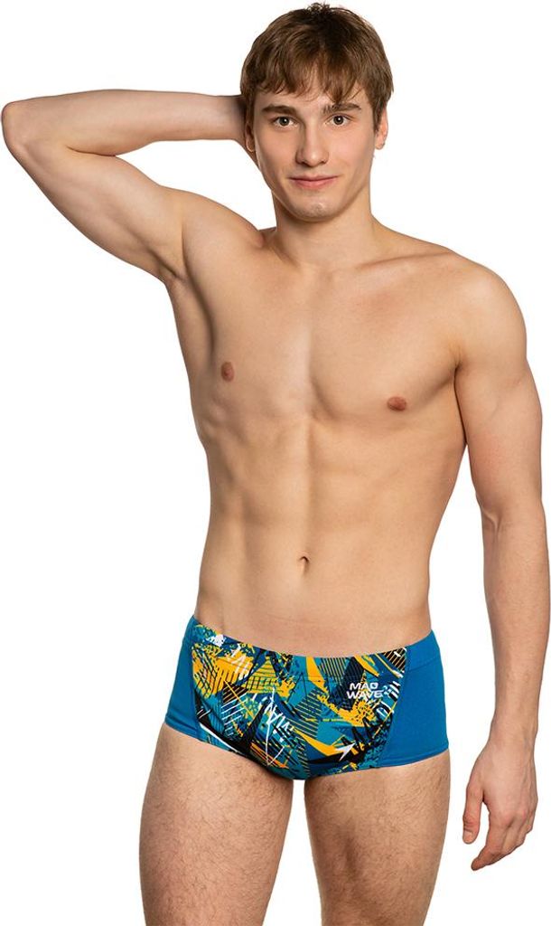 Madwave Race Pbt Badehose Boxer Blau M Mann Blau M