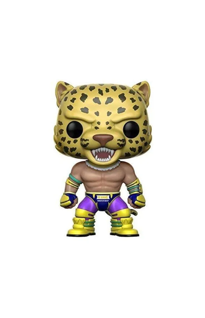 Funko POP King Tekken - Détails Authentiques Masque de Jaguar n°171