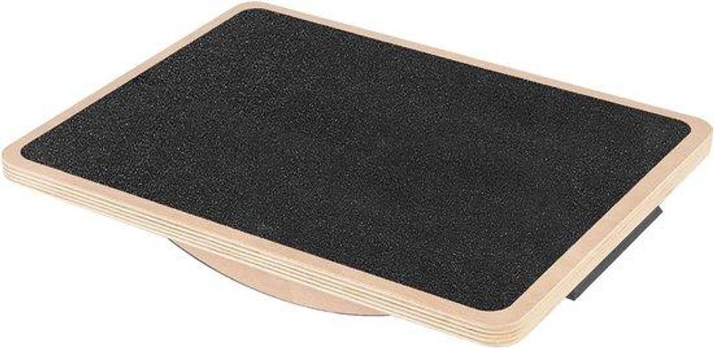Houten schuine plank kalf stretcher - Verstelbare helling - Enkel stretching board met extra zijhandvat - Draagbaar - 5-Positioh-Workout-Board (rem...