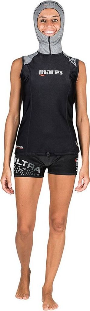 Weste mit Kapuze ULTRA SKIN Damen