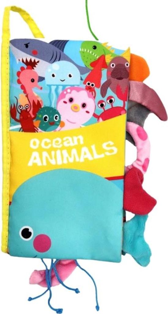 WOOPIE BABY Buch mit Schwänzen aus Meerestiermaterial