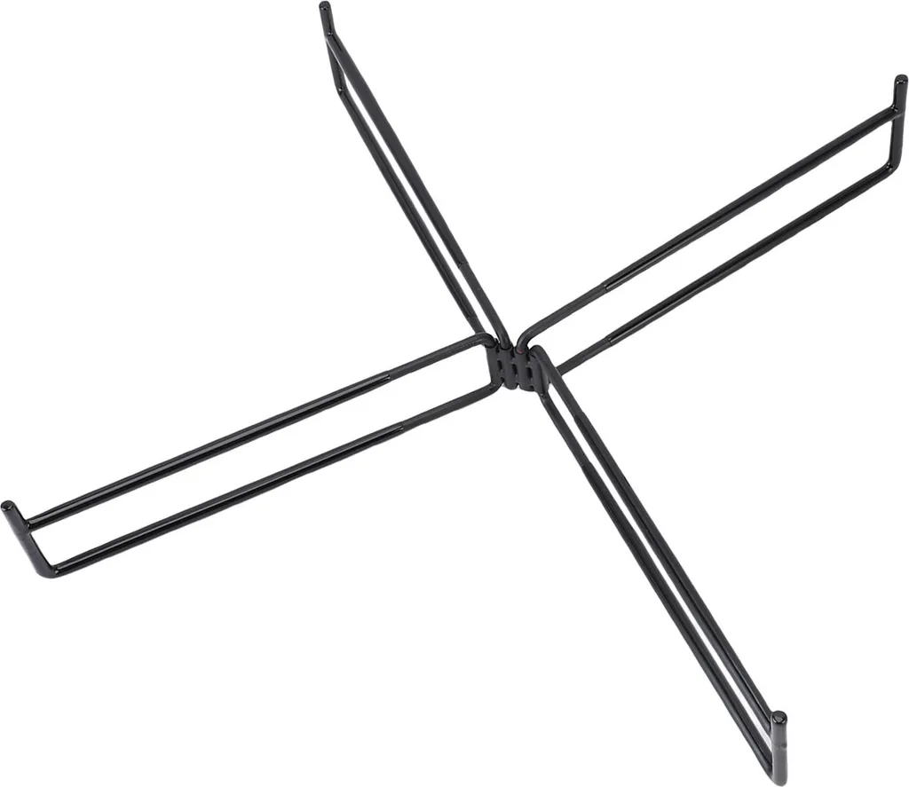 Support de glacière pliable robuste en aluminium avec housse de protection