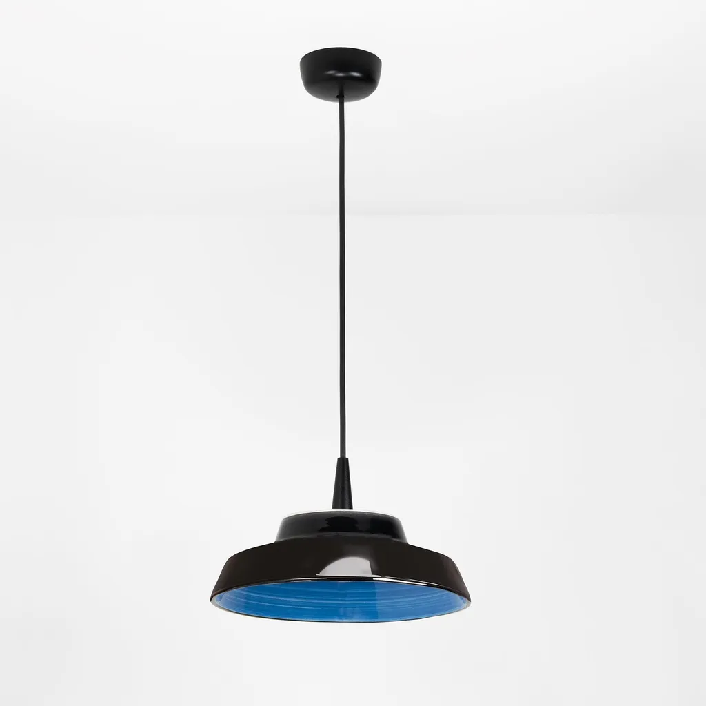 Suspension LED Circus anti-éblouissement - Céramique bleue dimmable