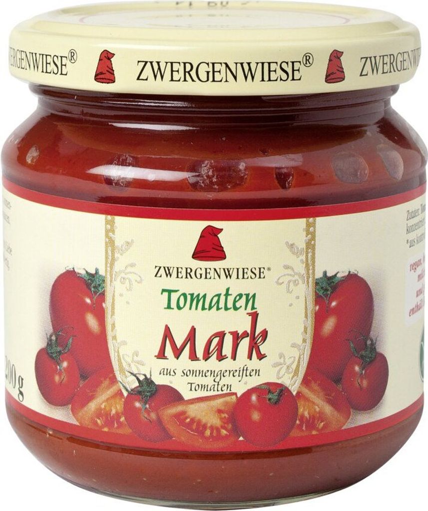 TOMATENKONZENTRAT 22 % GLUTENFREI  200 g – ZWERGENWIESE Produktbild 