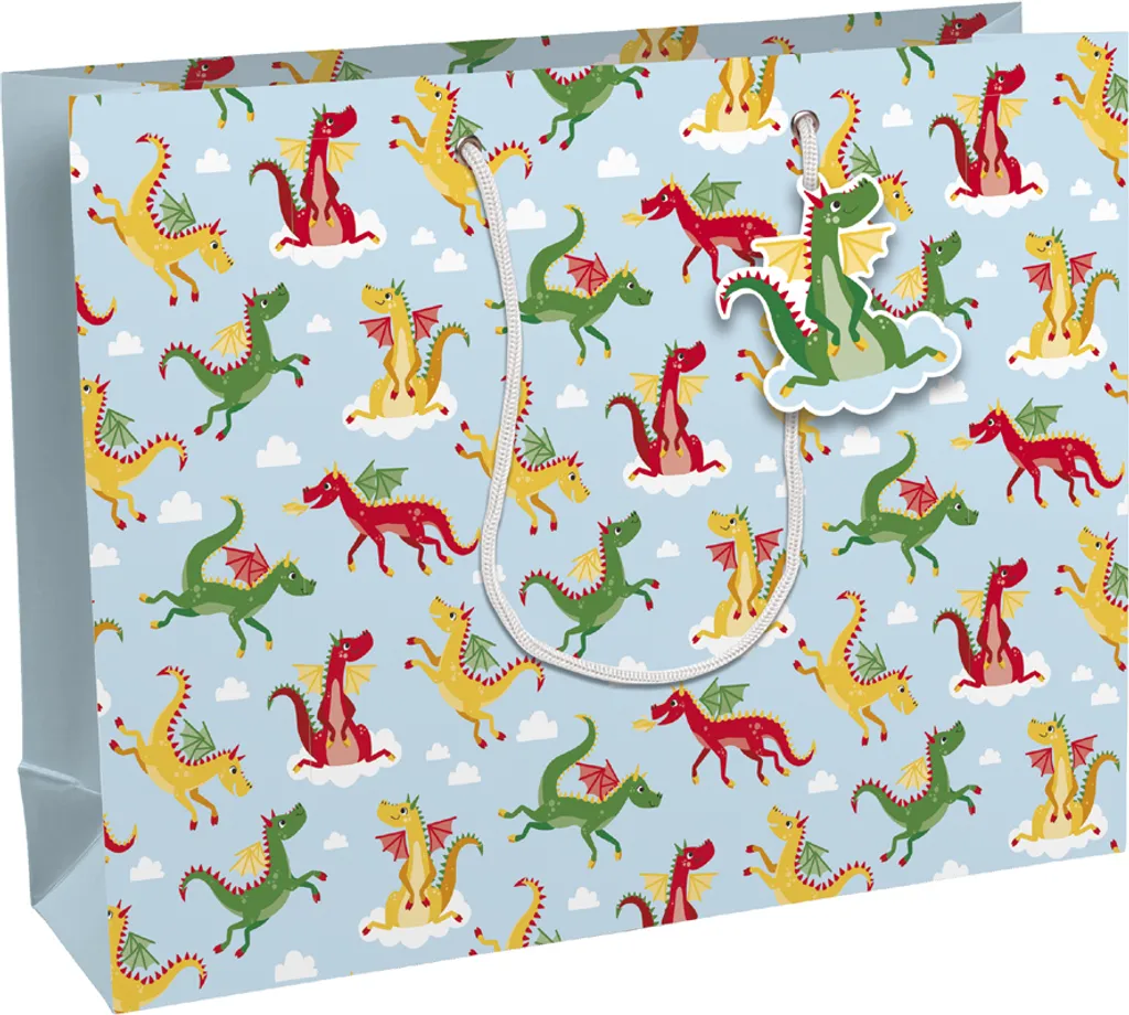 Clairefontaine 32475-6C Borsa Regalo Excellia Draghi 37x27 cm