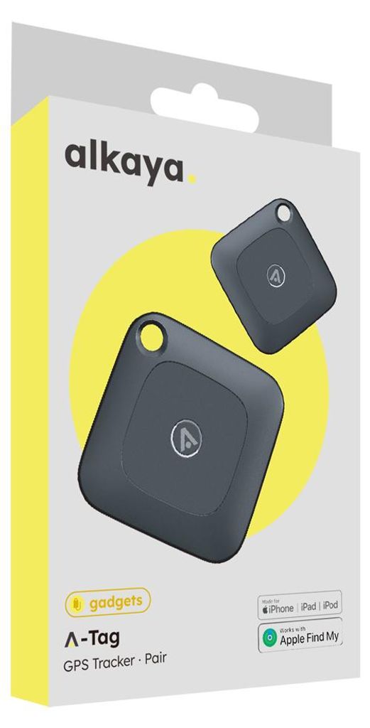 alkaya A Tag GPS Tracker Bluetooth Tracker schwarz (2er Obrázek produktu 