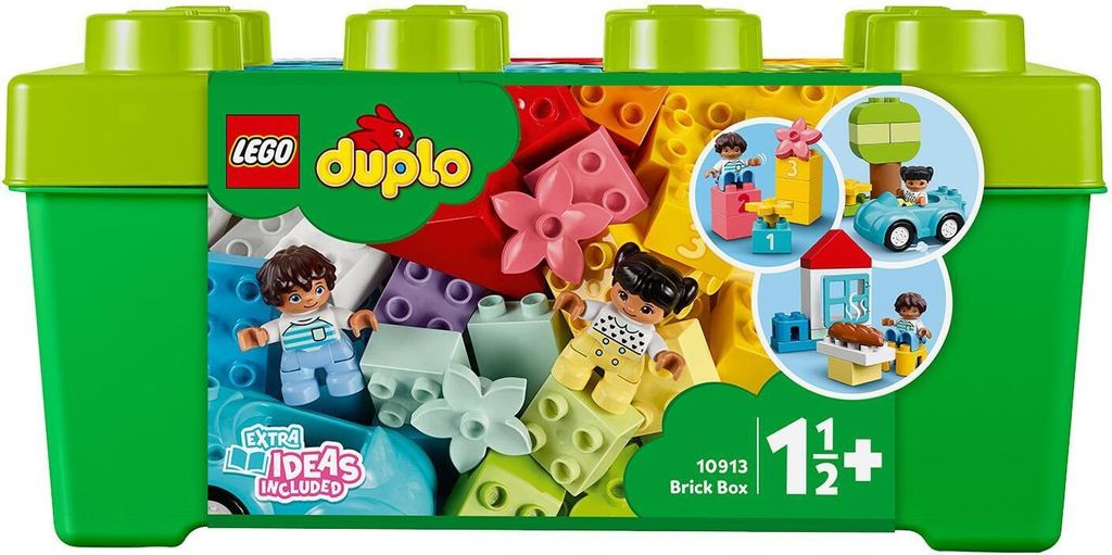 LEGO DUPLO Classic Steinebox, Kreativbox mit Aufbewahrung, Produktbild 