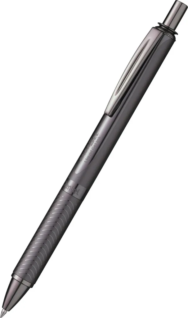 Pentel Energel Sterling BL407-MA-C Nero: Penna Roller in Metallo 0,7 mm