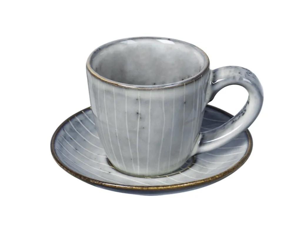 Broste Copenhagen Nordic Sea Tazzina Espresso 50ml Grigio Blu
