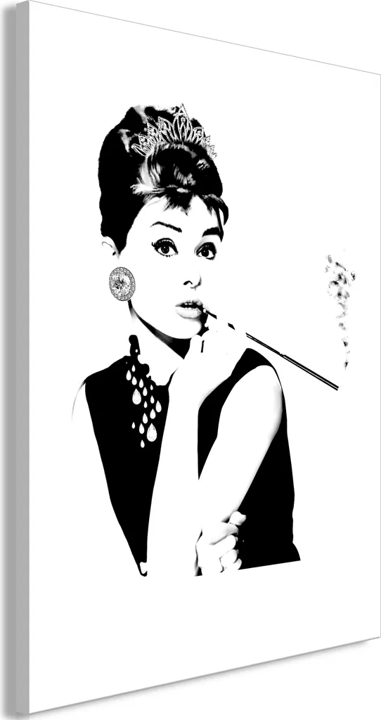 Quadro su Tela Italiano Audrey 80x120 cm - h-A-0159-b-a Professionale