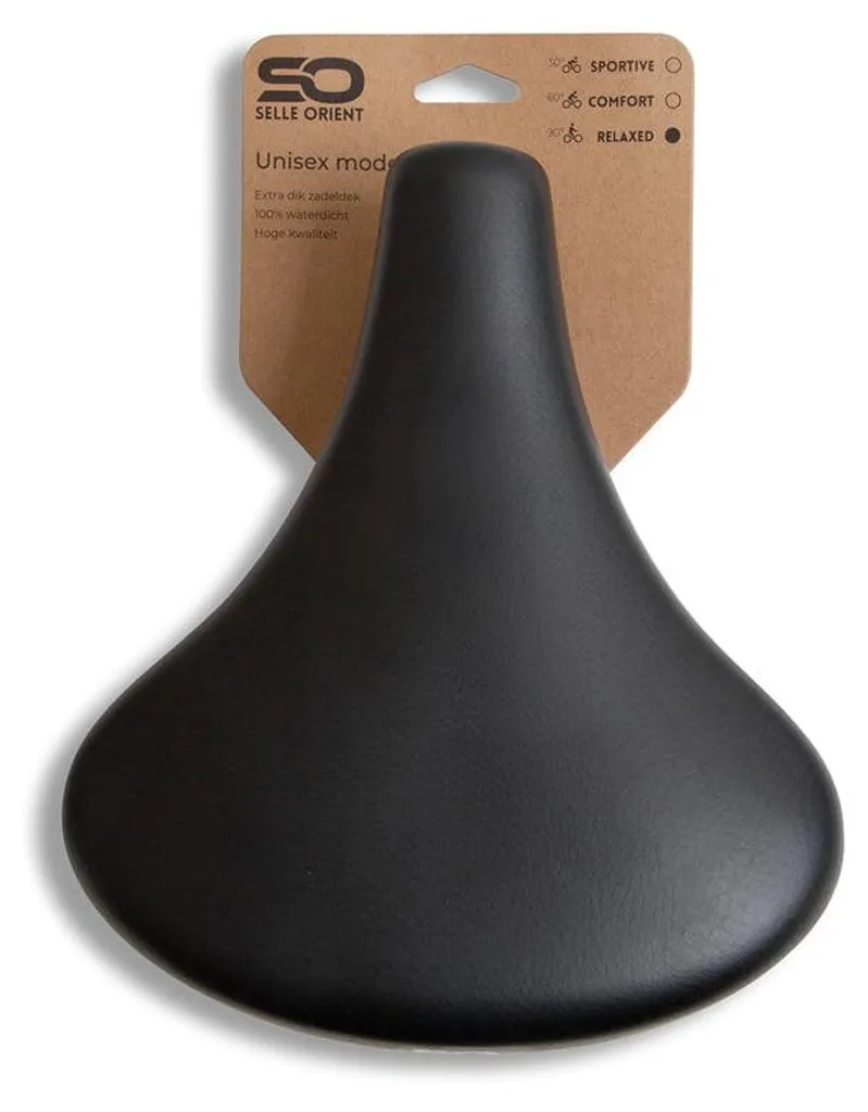 Selle Vélo Confort - Imperméable Noire : Fini les Douleurs de Selle