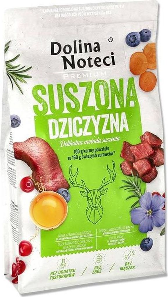 DOLINA NOTECI Premium Dried game - trockenfutter für hunde Produktbild 