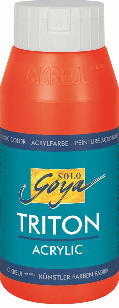 KREUL 17003, Červená, Akrylová farba, Tekuté, 750 ml, 1 Obrázok produktu 