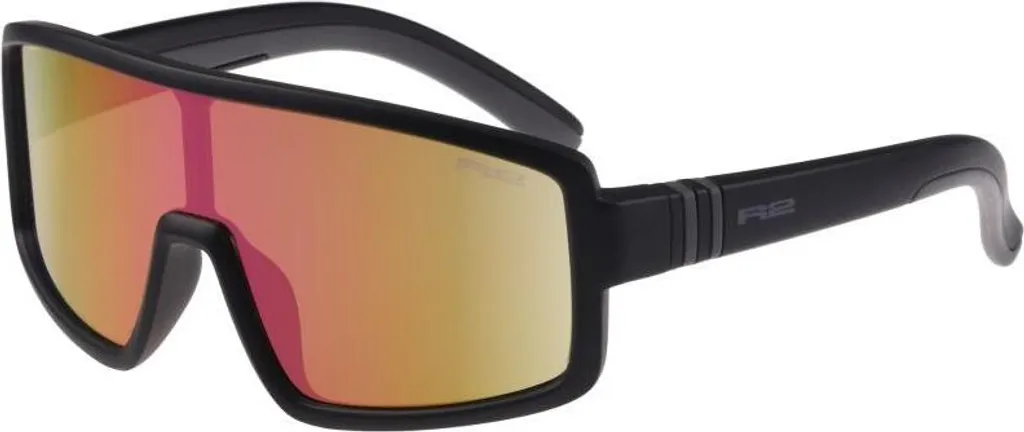 Lunettes R2 Invader enfant noir mat verre noir-rouge chrome AT044F