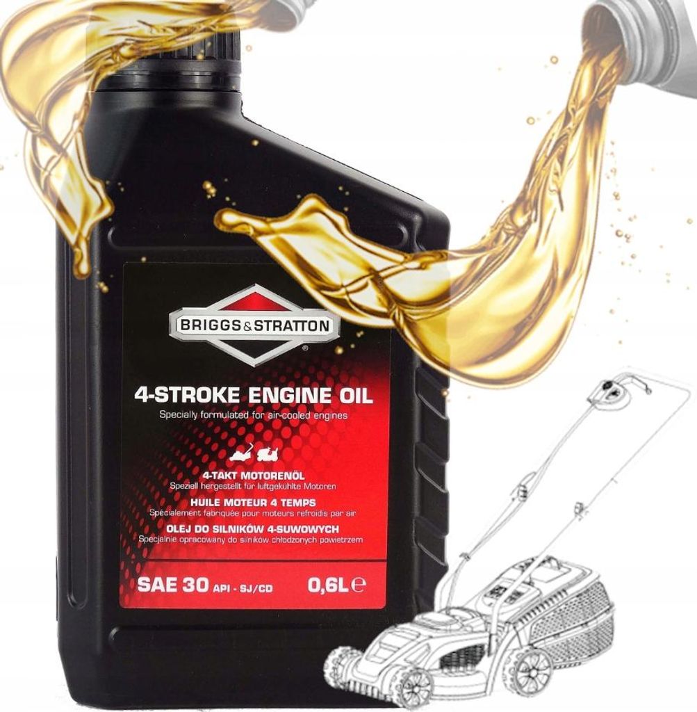 Olej NAC B&S 4-t, SAE 30 0,6 L. pre kosačky Obrázok produktu 