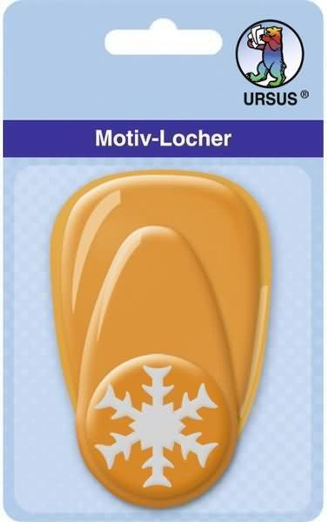 Motiv-Locher mittel Schneeflocke 2