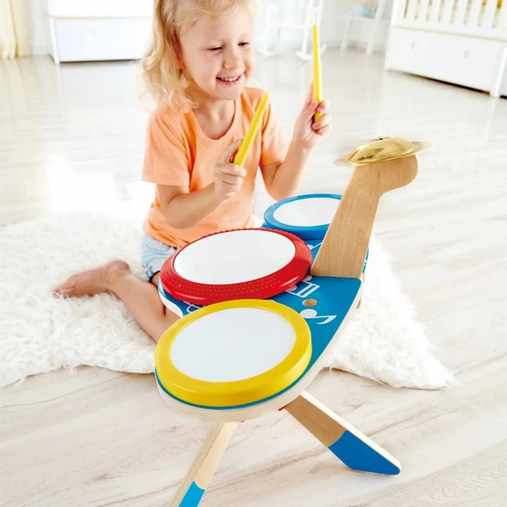 Table de Percussion Multicolore Hape E0613 avec Cymbale Intégrée - 6