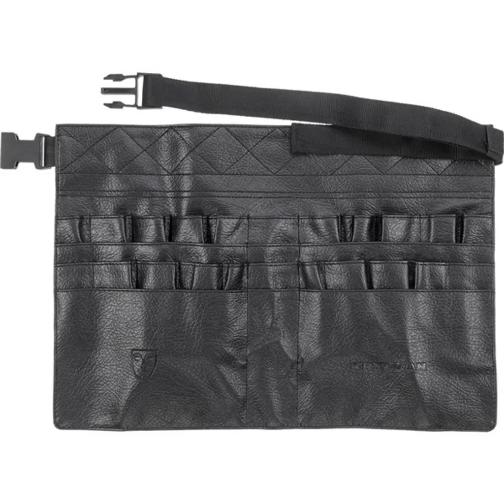 Pochette de maquillage ceinture Kryolan avec compartiments ajustables